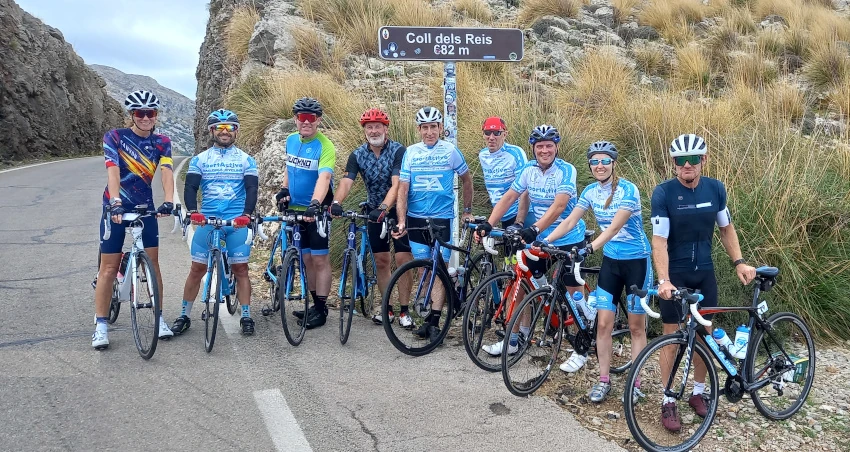 Mallorca Road Cyclists Sa Calobra Summit