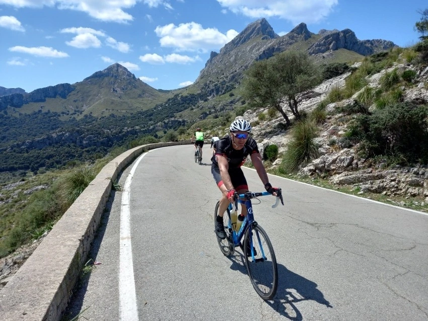 Mallorca solo cyclist 50