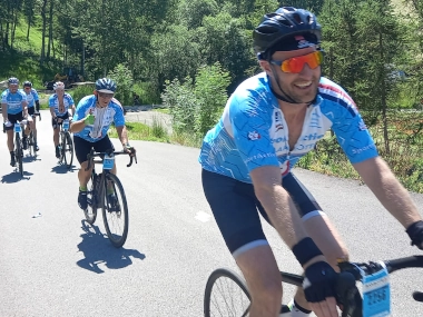 SportActives Martin by the Col de la Colombi&egrave;re sign