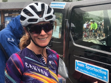 SportActive cyclist by the Galibier sign 320W