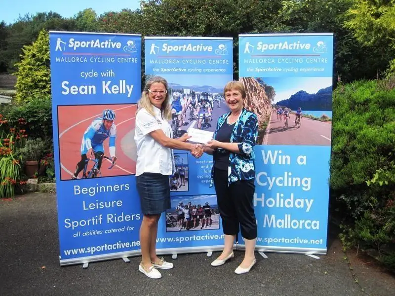 Flora Mittermair from SportActive - The Sean Kelly Tour of Waterford. Dungarvan, 23rd and 24th August 2015 - SportActive