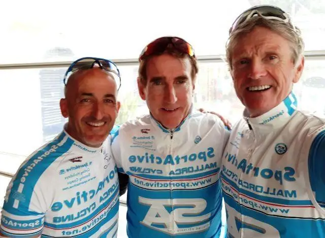 SportActive Team: Sean Kelly with William and Martin