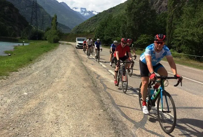 Geneva to Nice cycle with SportActive : col de la Madeleine to be climbed today
