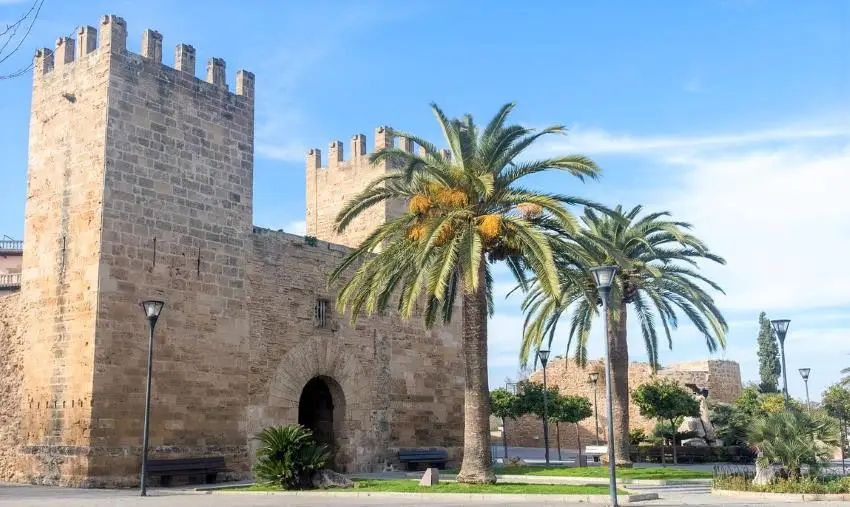 Old Town Alcuida Walls in Mallorca