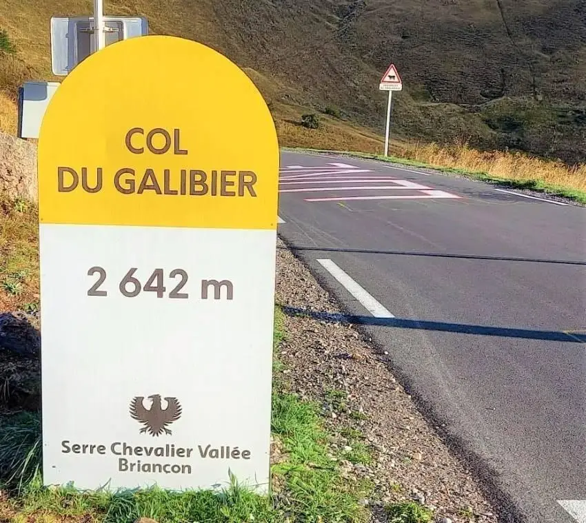 SportActive Cycling Holidays and Training Camps - Col du Galibier marker
