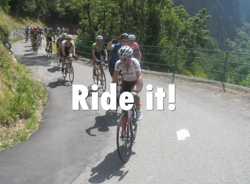 SportActive Cycling Holidays and Training Camps Riders in Marmotte Alps Sportive