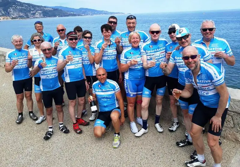 SportActive Cycling Holiday: Geneva to Nice cycle; arrival in Nice, Mediterranean Sea